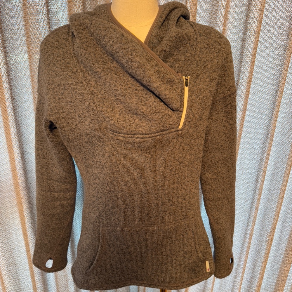 🌲 Stio Women’s Fleece-Lined Ascent Pullover Hoodie – Size Small